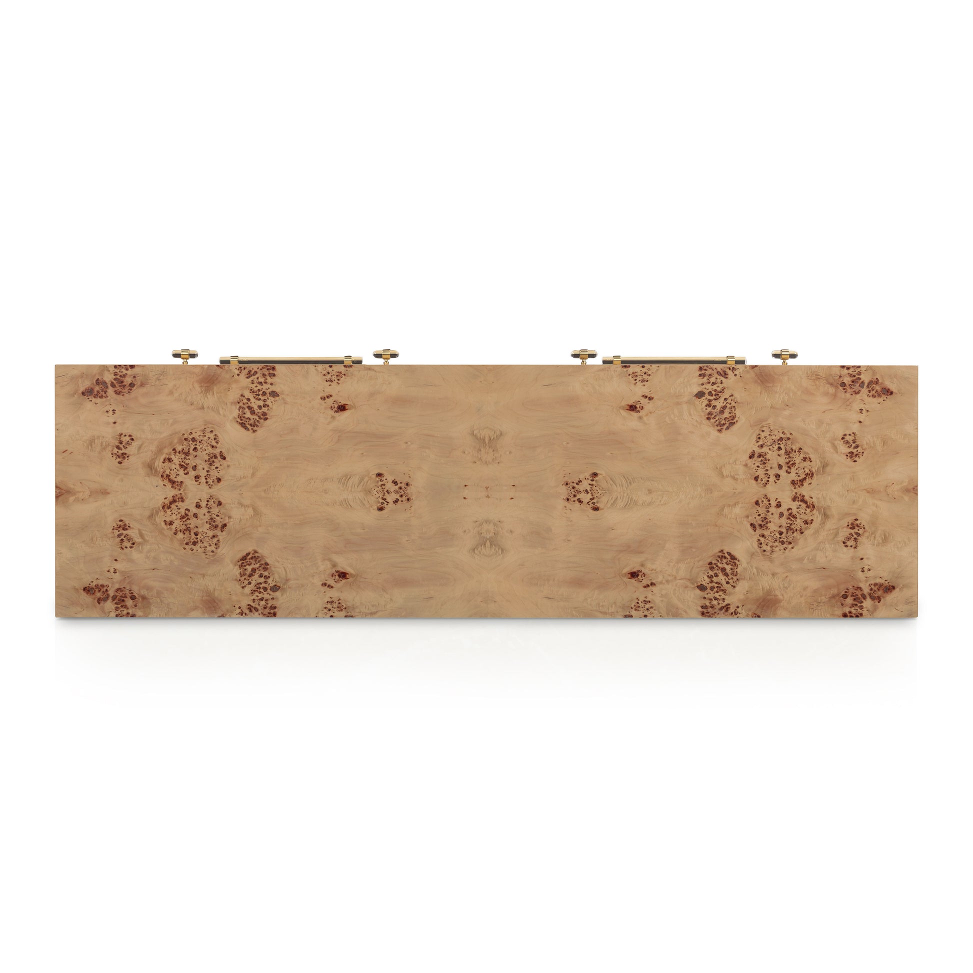 Brandyss 62" Burl 7-Drawer Dresser - Honey - Image 6
