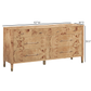 Brandyss 62" Burl 7-Drawer Dresser - Honey - Image 9