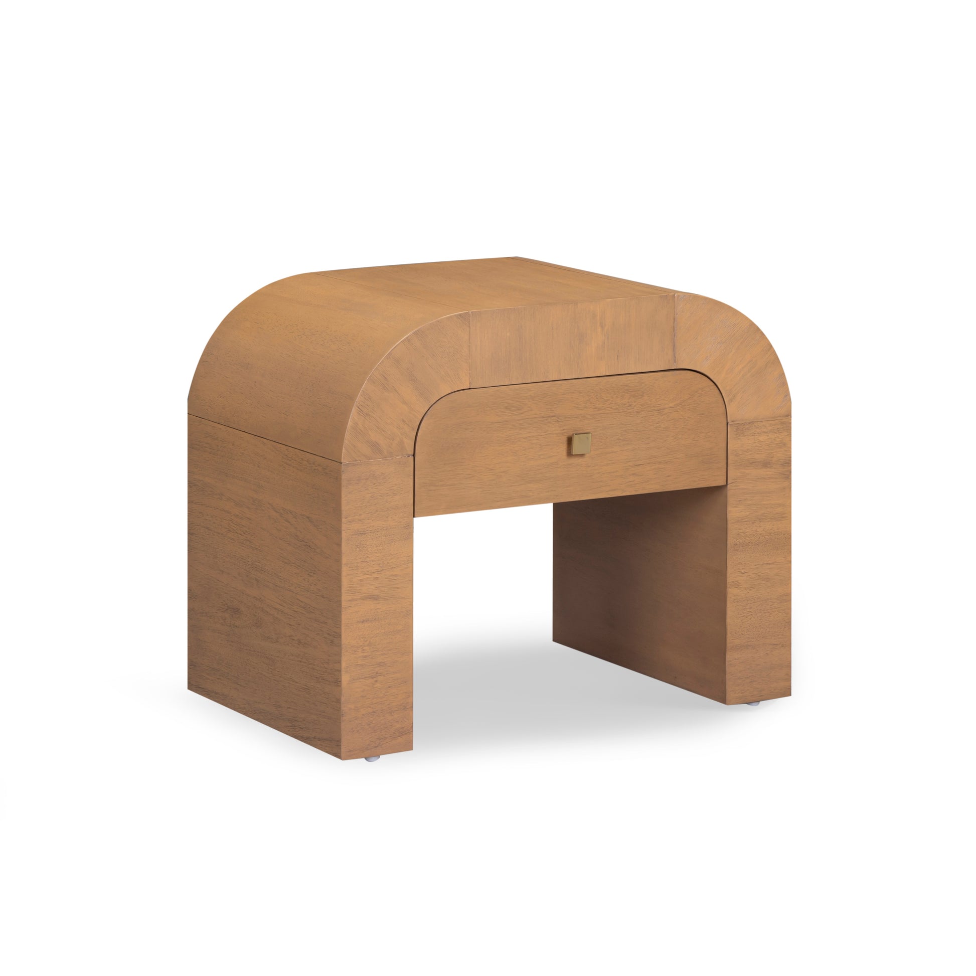 Hump 26" Arched Nightstand With Drawer - Natural - Image 3