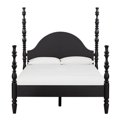 Rosalie Ash Bed - Black / Queen - Image 1