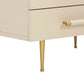 Trident 28" 3-Drawer Nightstand - Taupe - Image 8