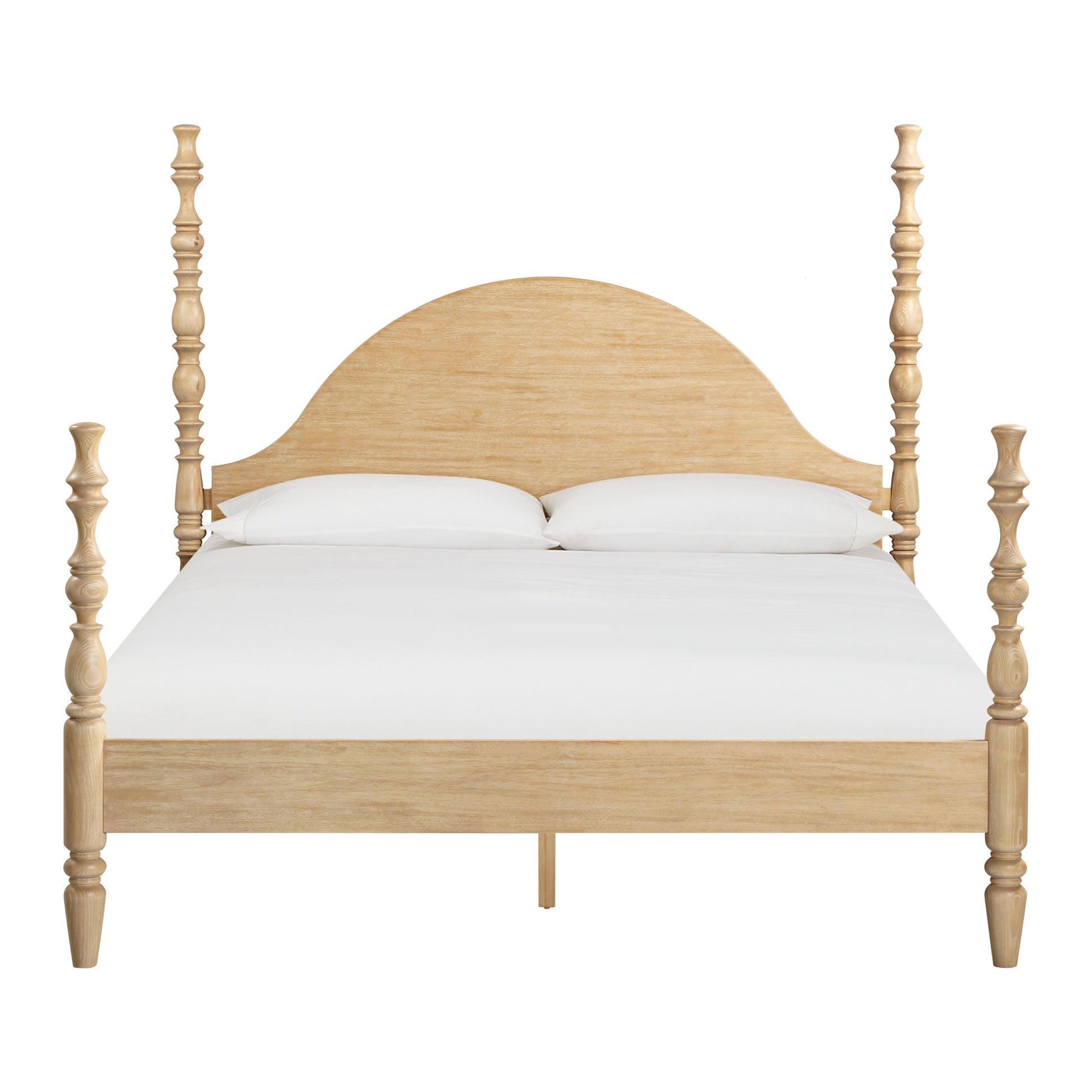 Rosalie Ash Bed - Natural / King - Image 1