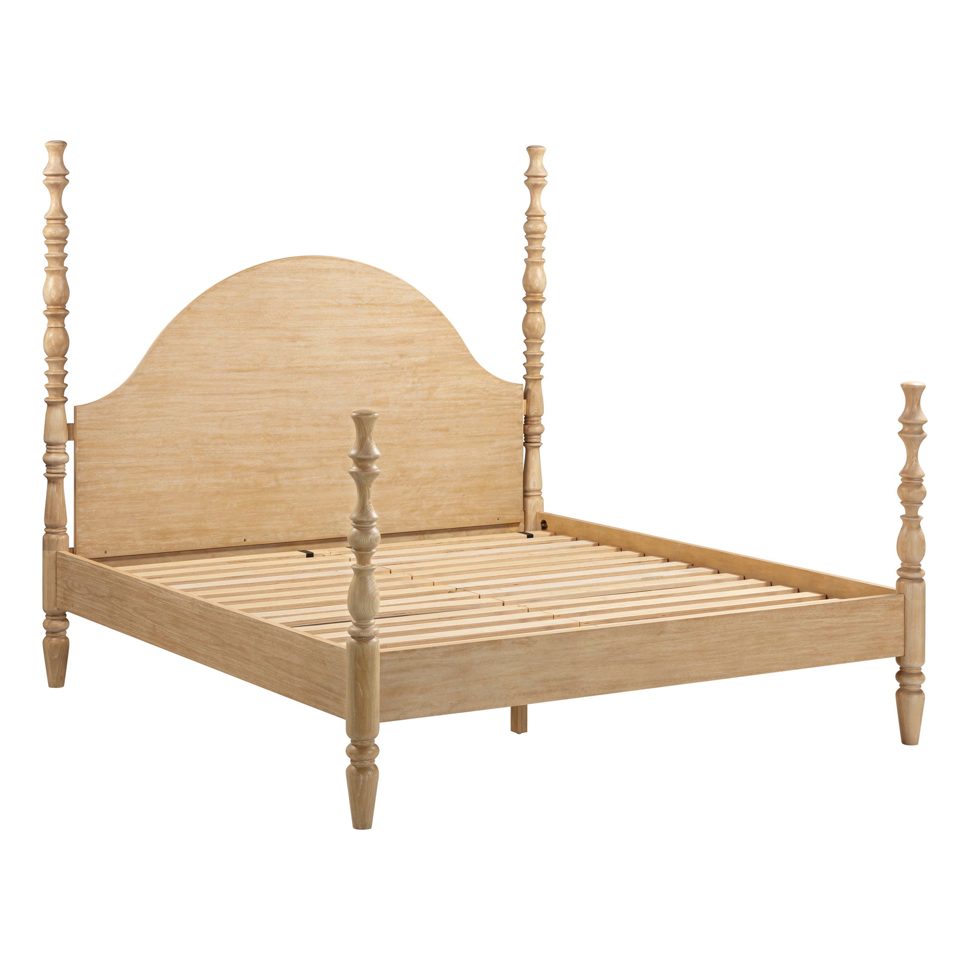 Rosalie Ash Bed - Natural / King - Image 6