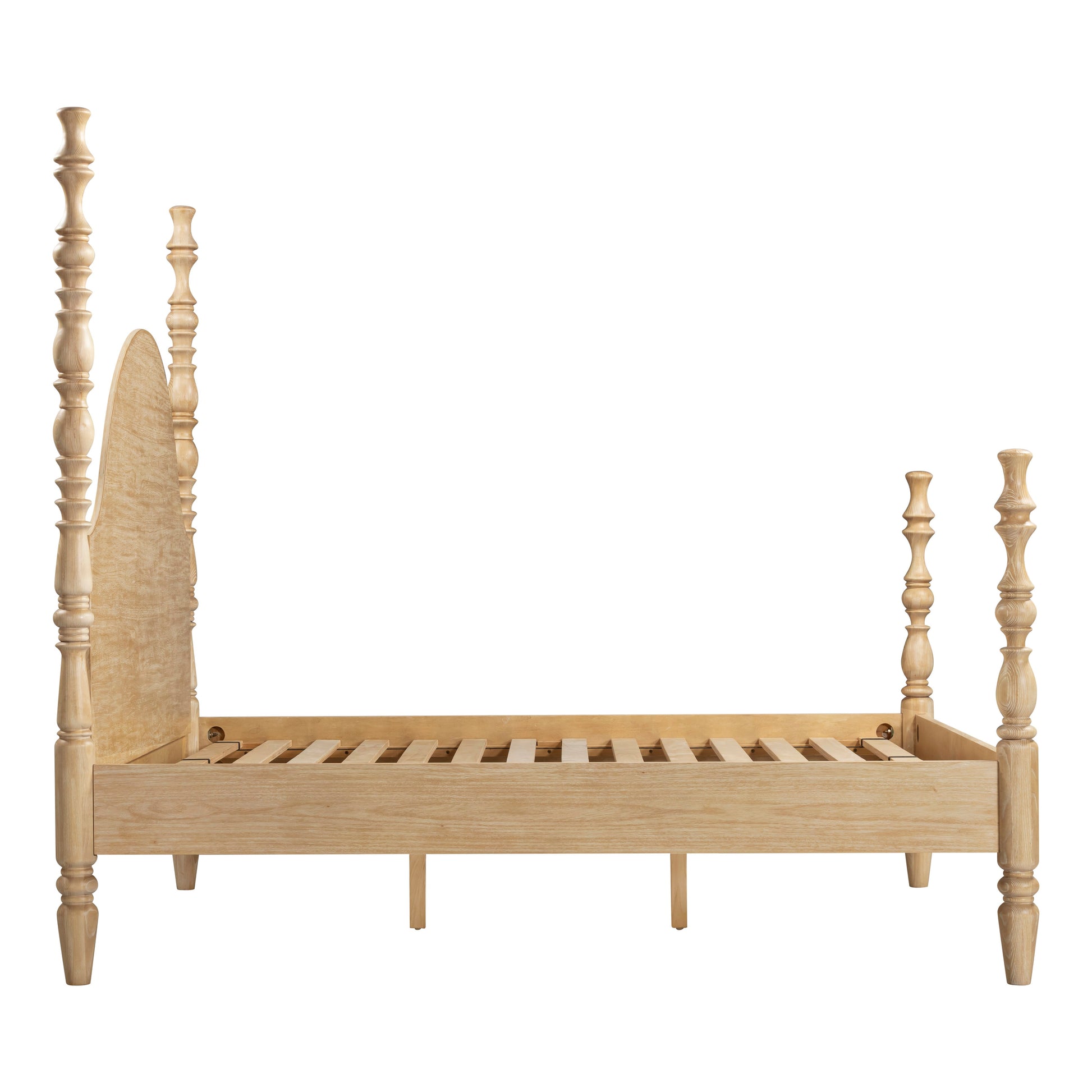 Rosalie Ash Bed - Natural / King - Image 8