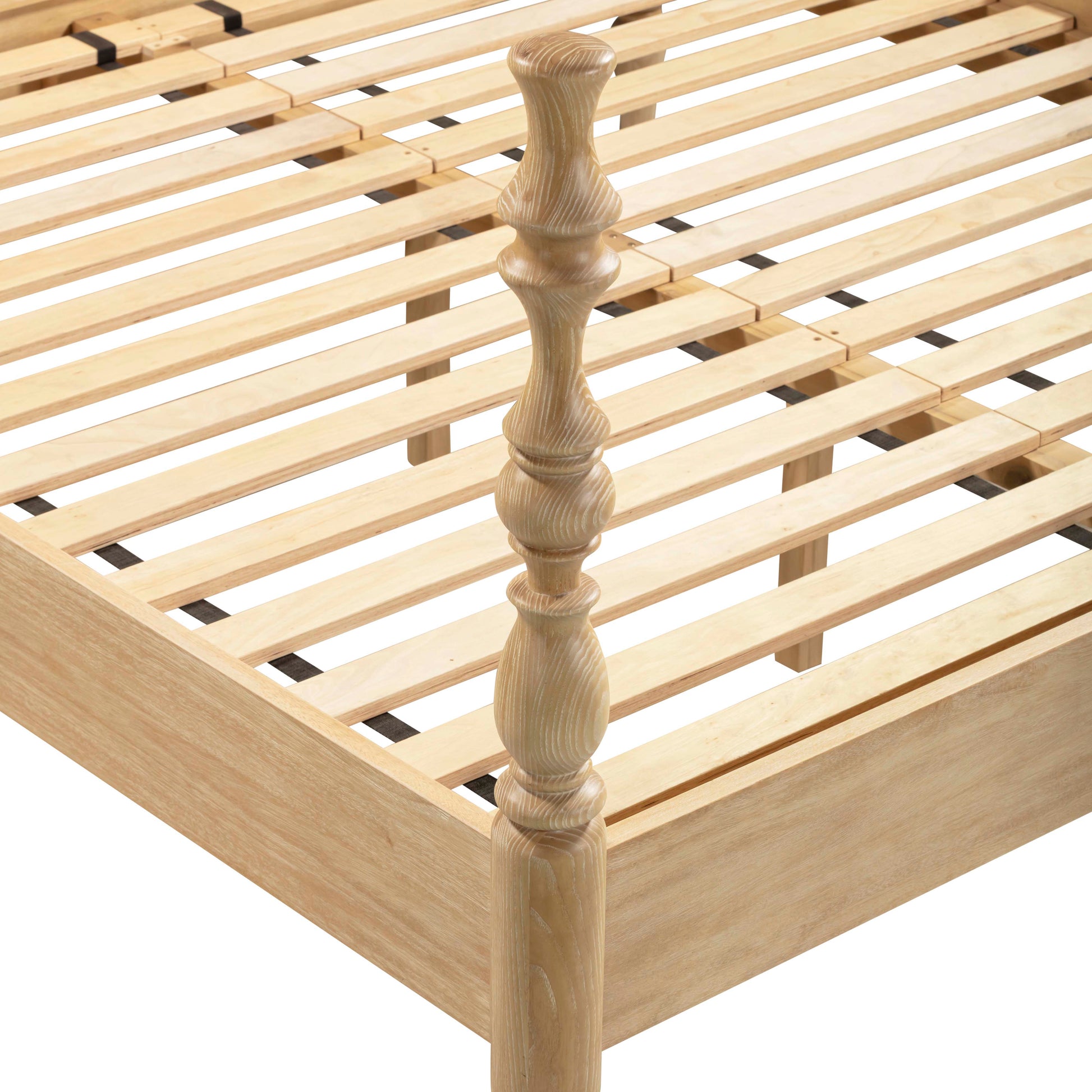 Rosalie Ash Bed - Natural / King - Image 10