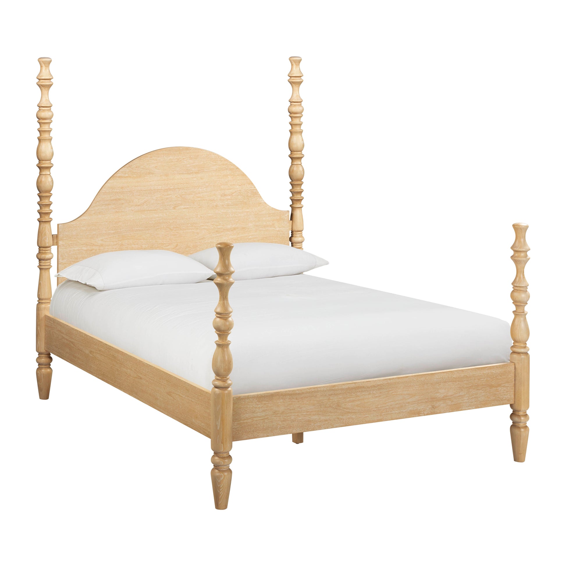 Rosalie Ash Bed - Natural / Queen - Image 3