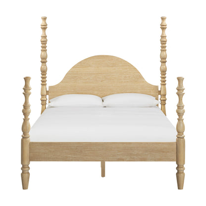 Rosalie Ash Bed - Natural / Queen - Image 1