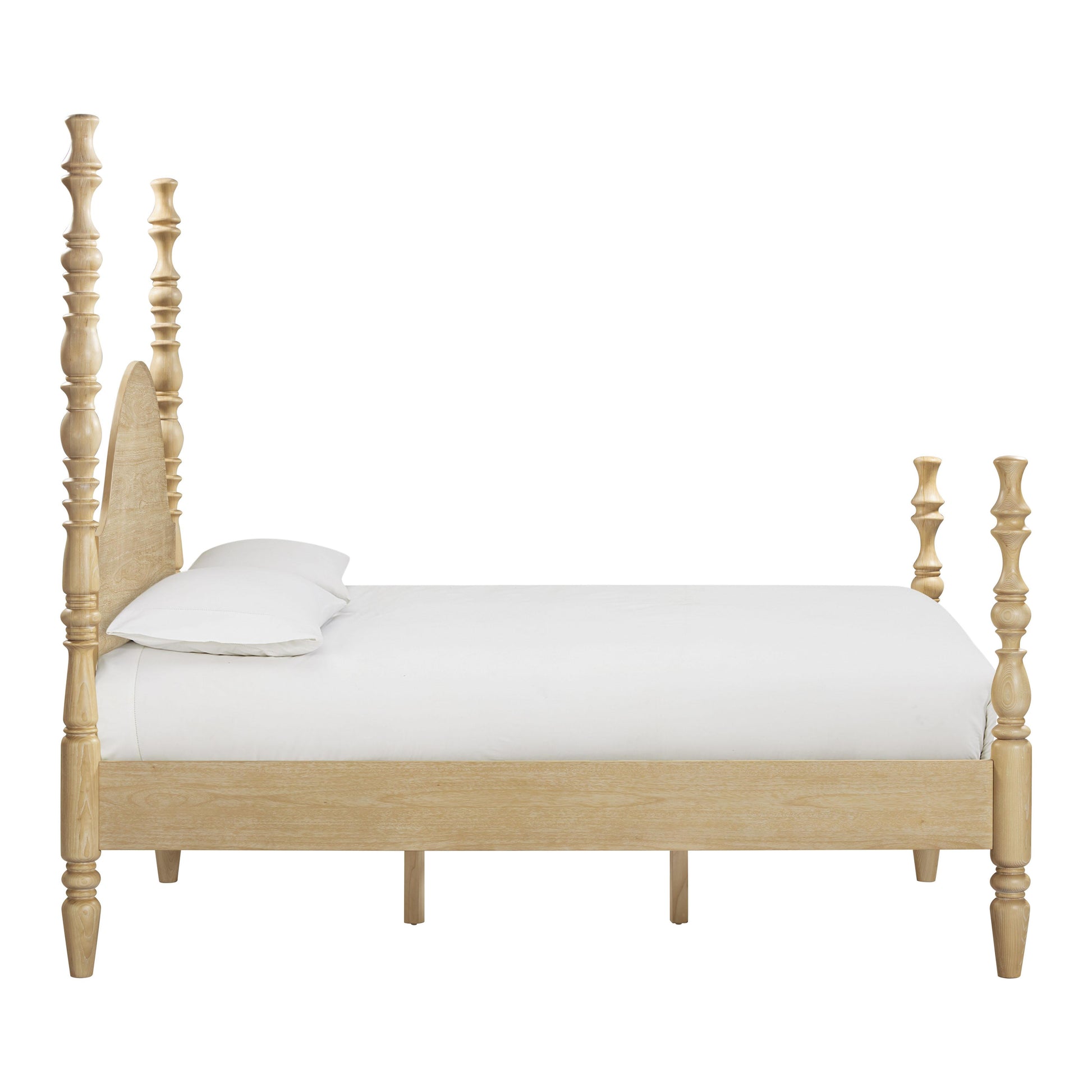 Rosalie Ash Bed - Natural / Queen - Image 4