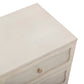 Grappa 22" Wood & Raffia Wavy 2-Drawer Nightstand - White - Image 9
