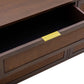Sierra 60" Cane 6-Drawer Dresser - Dark Brown - Image 7