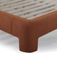 Orphea Performance Boucle Bed - Autumn Red / Queen - Image 5