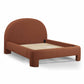 Orphea Performance Boucle Bed - Autumn Red / Queen - Image 8