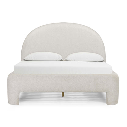 Orphea Performance Boucle Bed - Off-White / Queen - Image 1