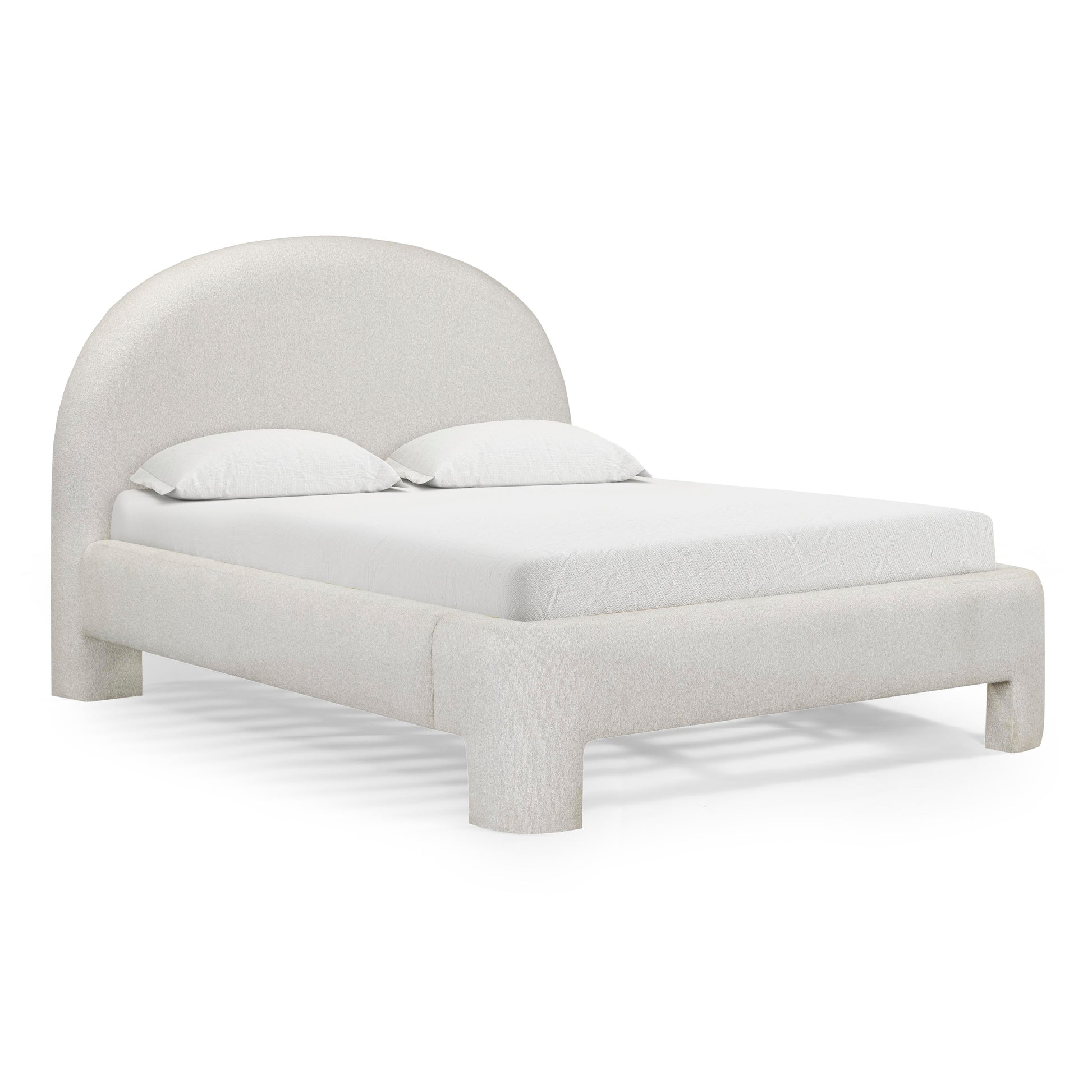 Orphea Performance Boucle Bed - Off-White / Queen - Image 3