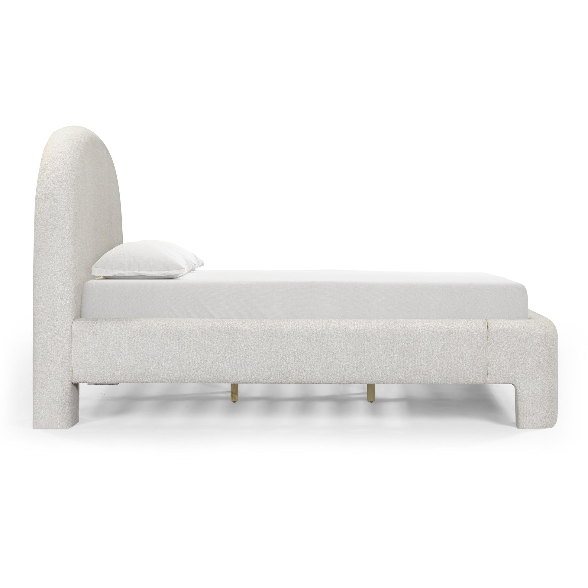 Orphea Performance Boucle Bed - Off-White / Queen - Image 4