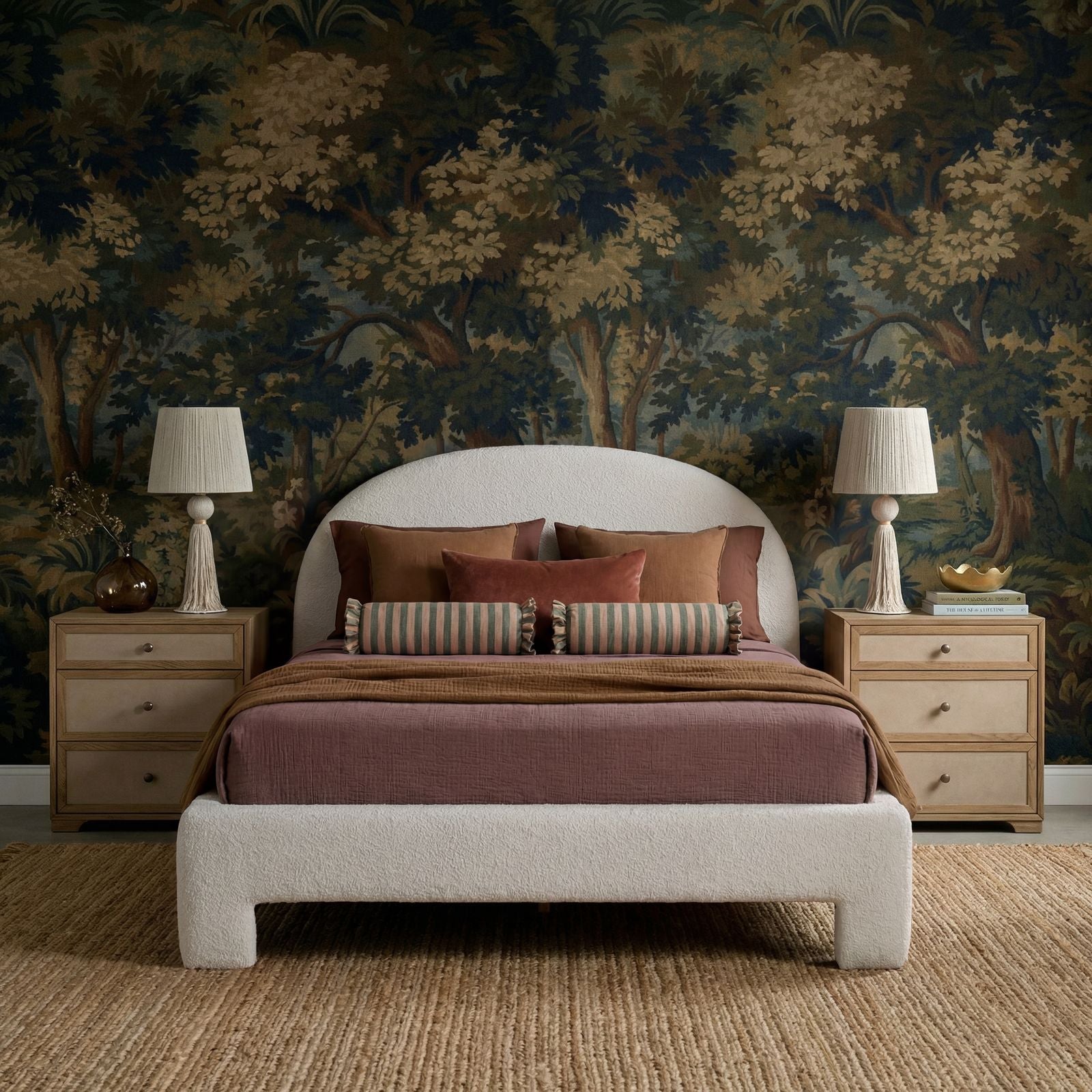 Orphea Performance Boucle Bed - Off-White / Queen - Image 2