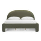 Orphea Performance Boucle Bed - Kale Green / King - Image 3