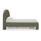 Orphea Performance Boucle Bed - Kale Green / King - Image 4