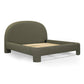 Orphea Performance Boucle Bed - Kale Green / King - Image 9