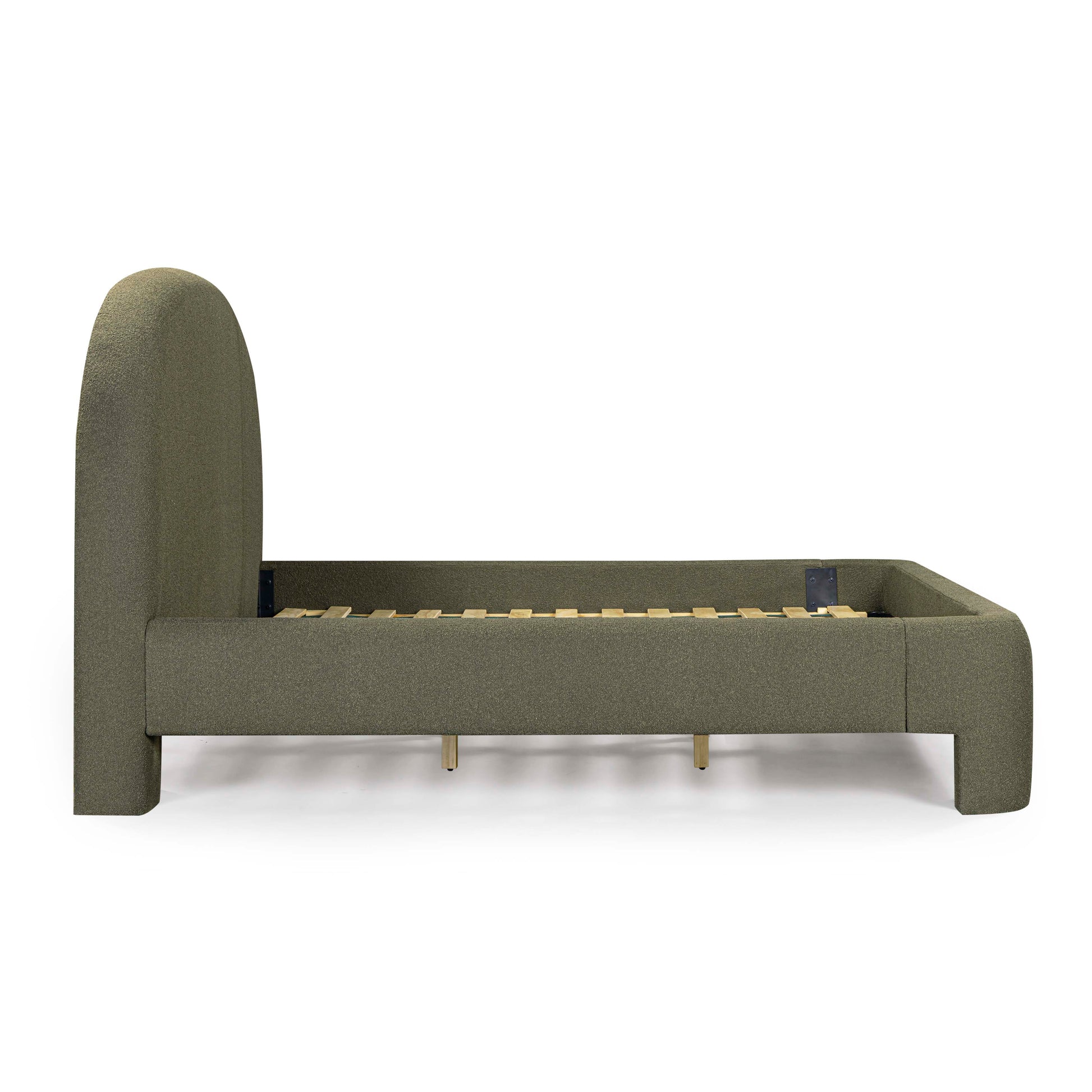 Orphea Performance Boucle Bed - Kale Green / King - Image 10