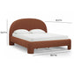 Orphea Performance Boucle Bed - Autumn Red / King - Image 5