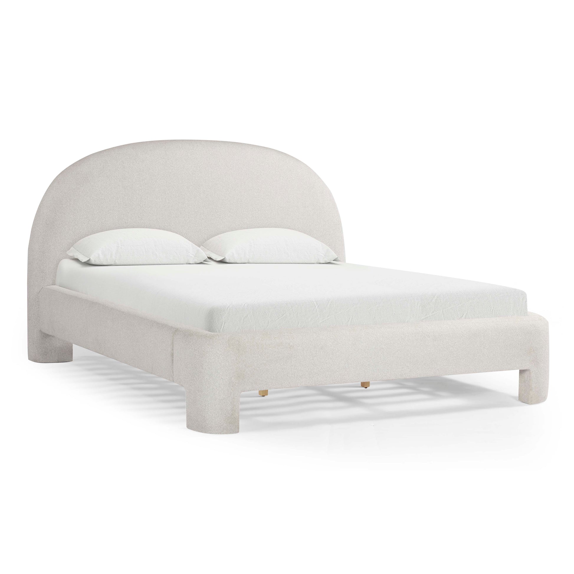 Orphea Performance Boucle Bed - Off-White / King - Image 3