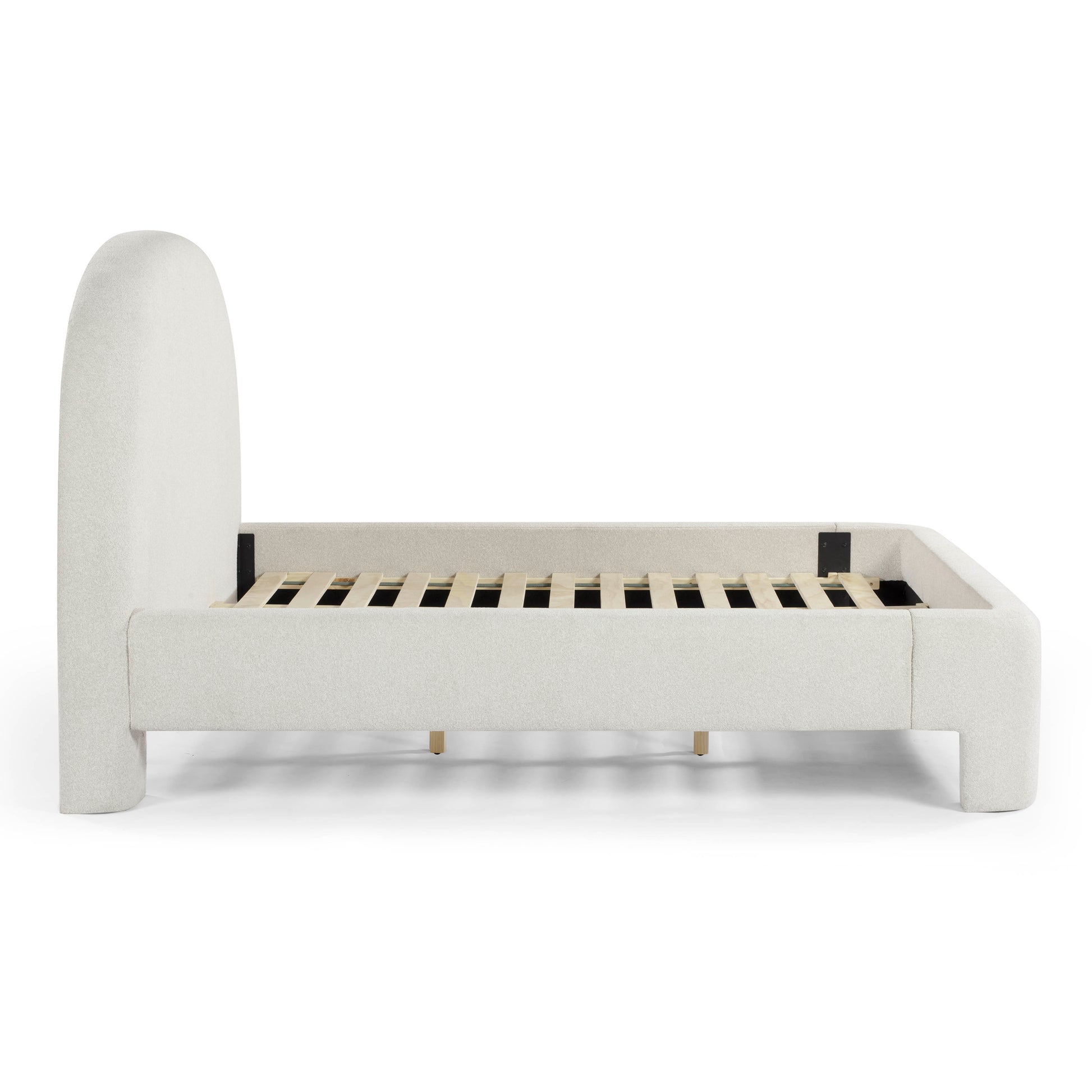 Orphea Performance Boucle Bed - Off-White / King - Image 9