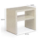 Derry 22" Capiz Shell Nightstand - Cream - Image 6
