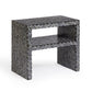 Derry 22" Capiz Shell Nightstand - Black - Image 3
