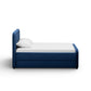 Briella Performance Velvet Trundle Bed in Twin - Navy - Image 5
