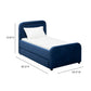 Briella Performance Velvet Trundle Bed in Twin - Navy - Image 10