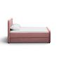 Briella Performance Velvet Trundle Bed in Twin - Salmon - Image 5
