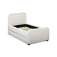 Briella Performance Velvet Trundle Bed in Twin - Cream - Image 10