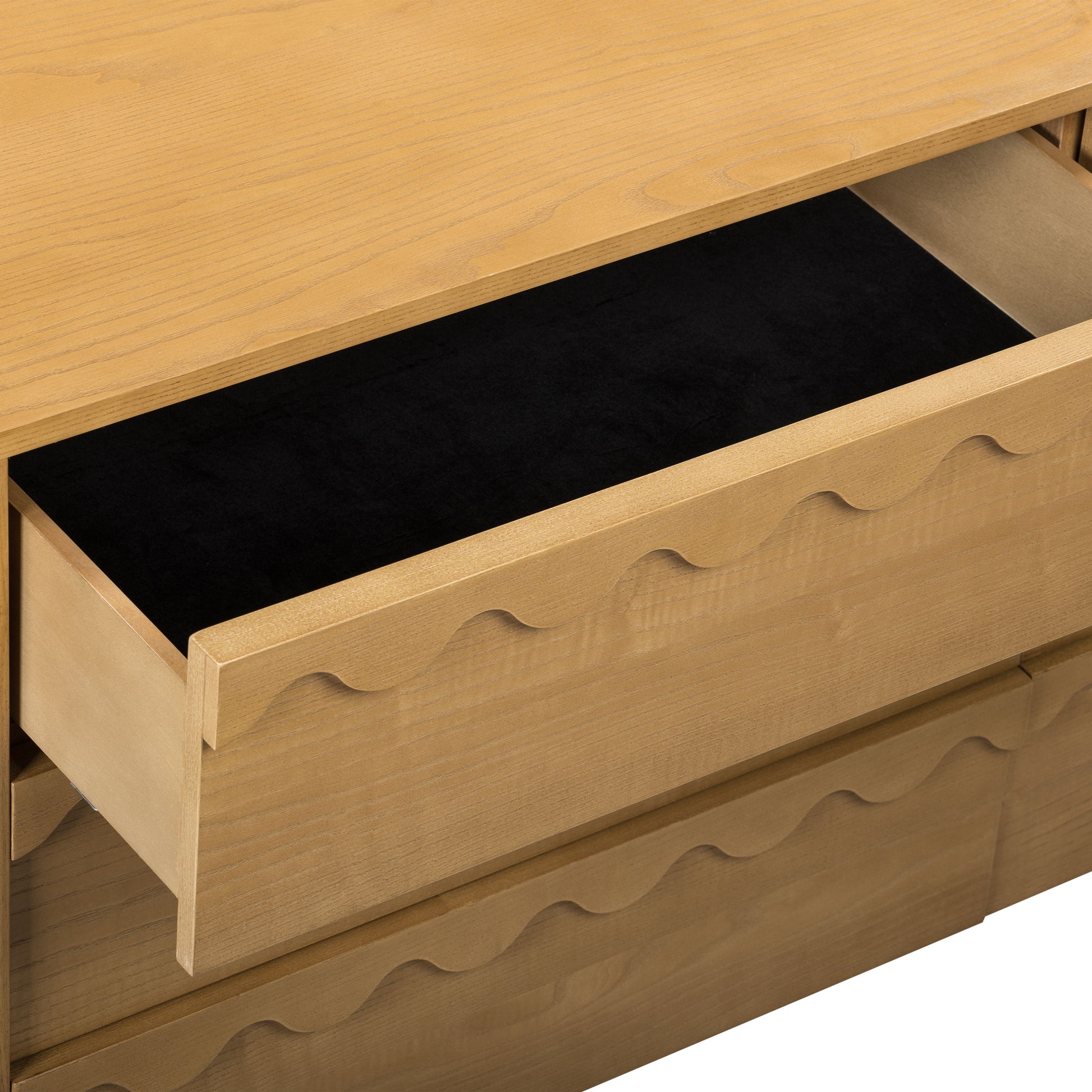 Oodle 62" 6-Drawer Dresser - Natural Ash - Image 6