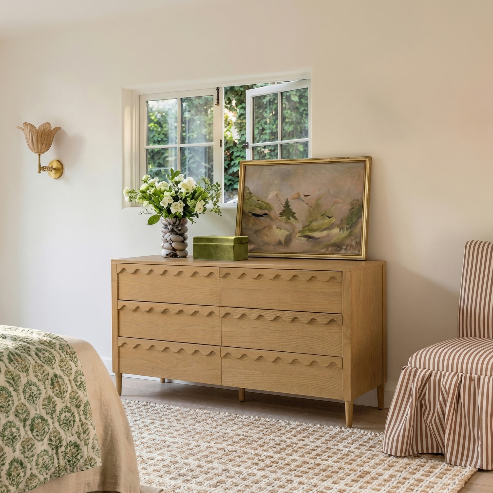 Oodle 62" 6-Drawer Dresser - Natural Ash - Image 2