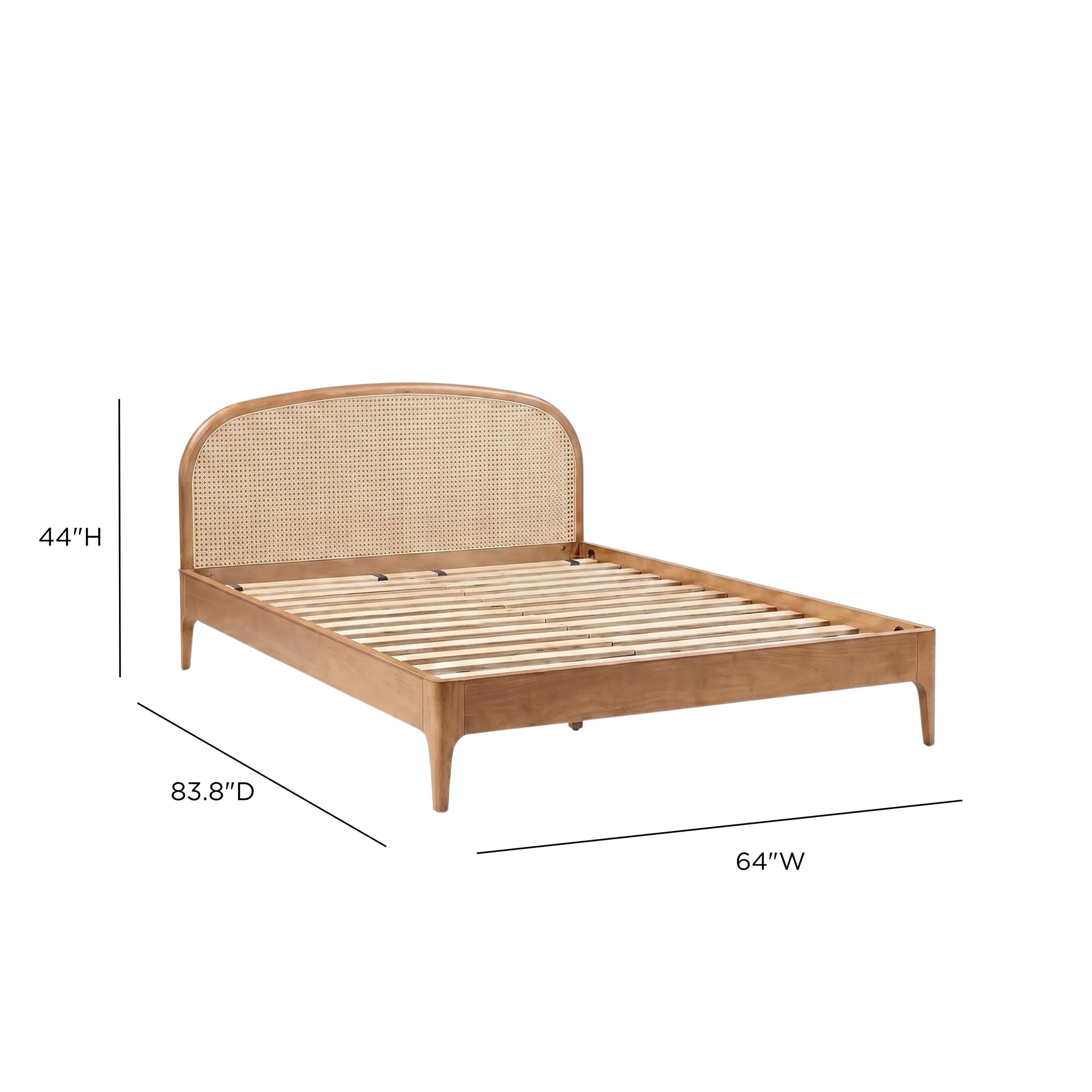 Mico Natural Rattan Bed - Queen - Image 7
