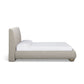 Rayne Textured Fabric Bed - Cream / Queen - Image 3