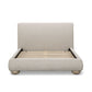 Rayne Textured Fabric Bed - Cream / Queen - Image 5
