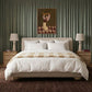 Rayne Textured Fabric Bed - Cream / Queen - Image 2