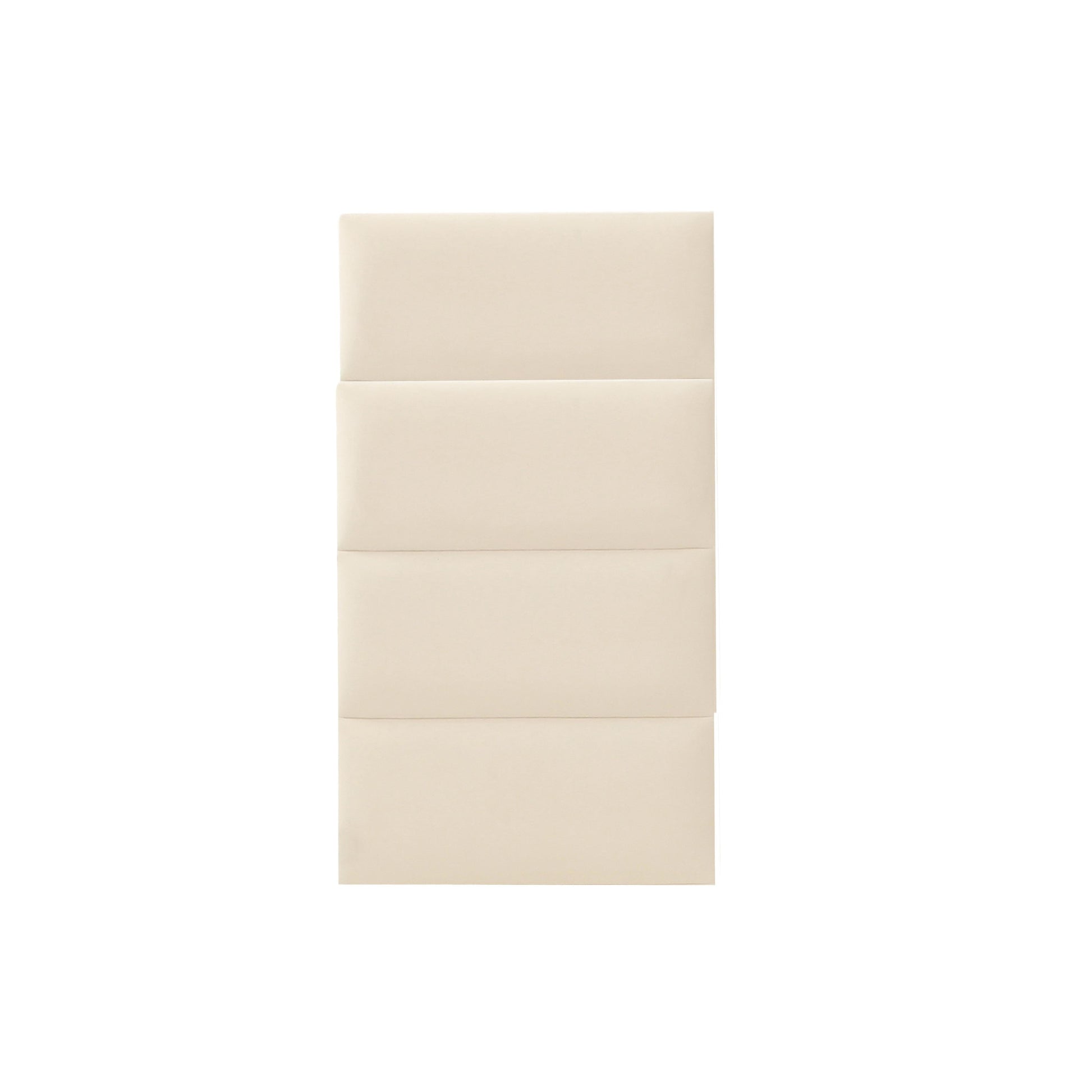 Eliana Performance Velvet Headboard Wings - Cream / Queen - Image 1