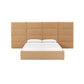 Eliana Performance Velvet Headboard Wings - Honey / Queen - Image 3