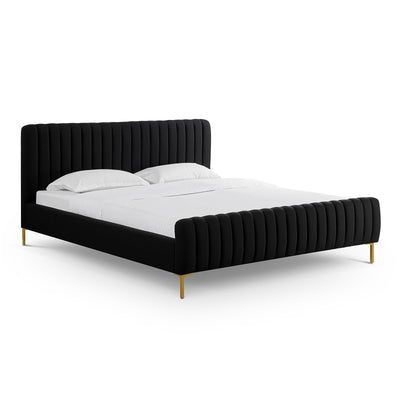 Angela Upcycled Performance Linen Bed - Image 1