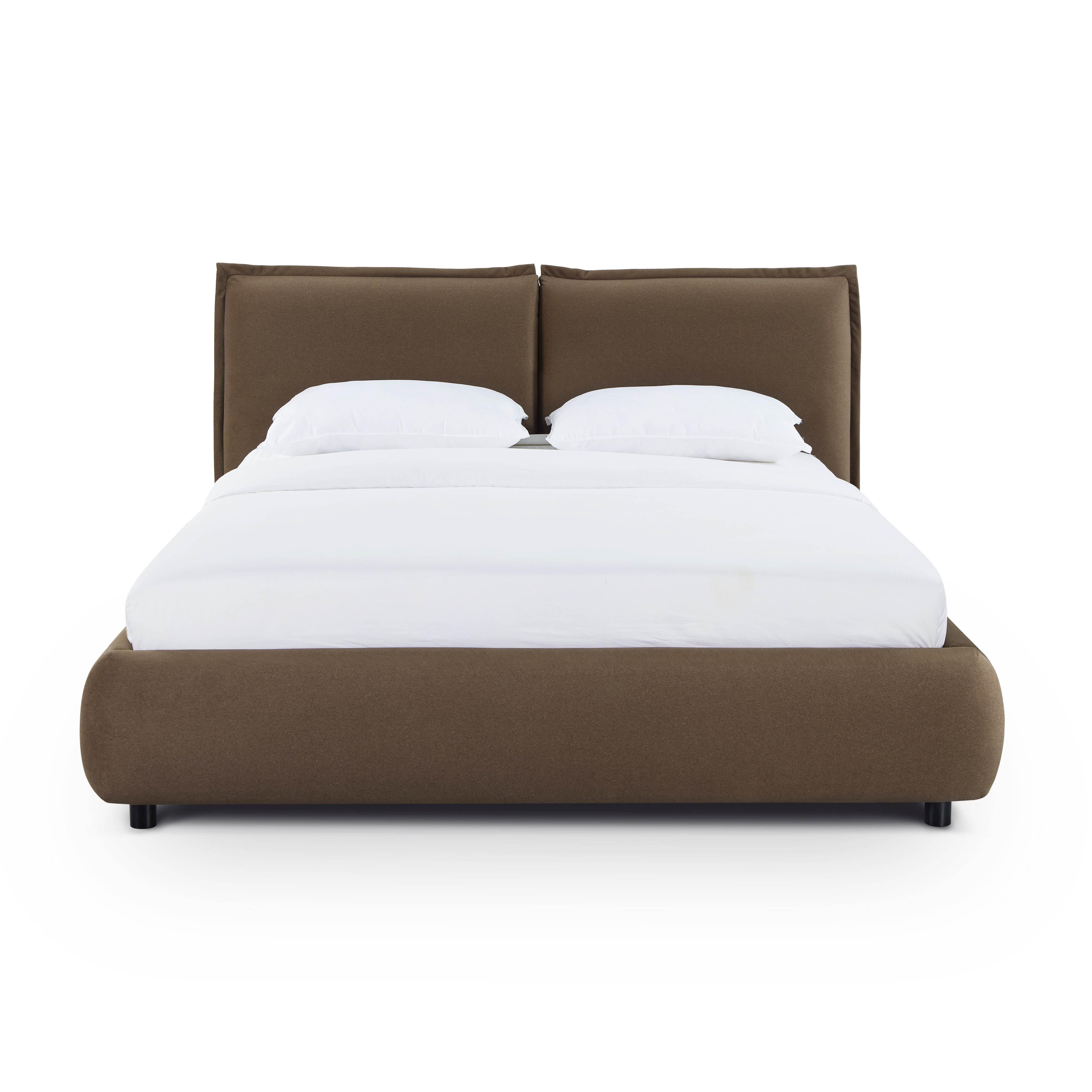 Mel Performance Faux Mohair Velvet Bed | TOV Furniture
