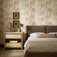 Mel Performance Faux Mohair Velvet Bed - Brown / King - Image 2