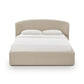 Corey Upcycled Performance Linen Storage Bed - Taupe / Queen - Image 3