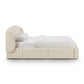 Corey Upcycled Performance Linen Storage Bed - Cream / Queen - Image 5