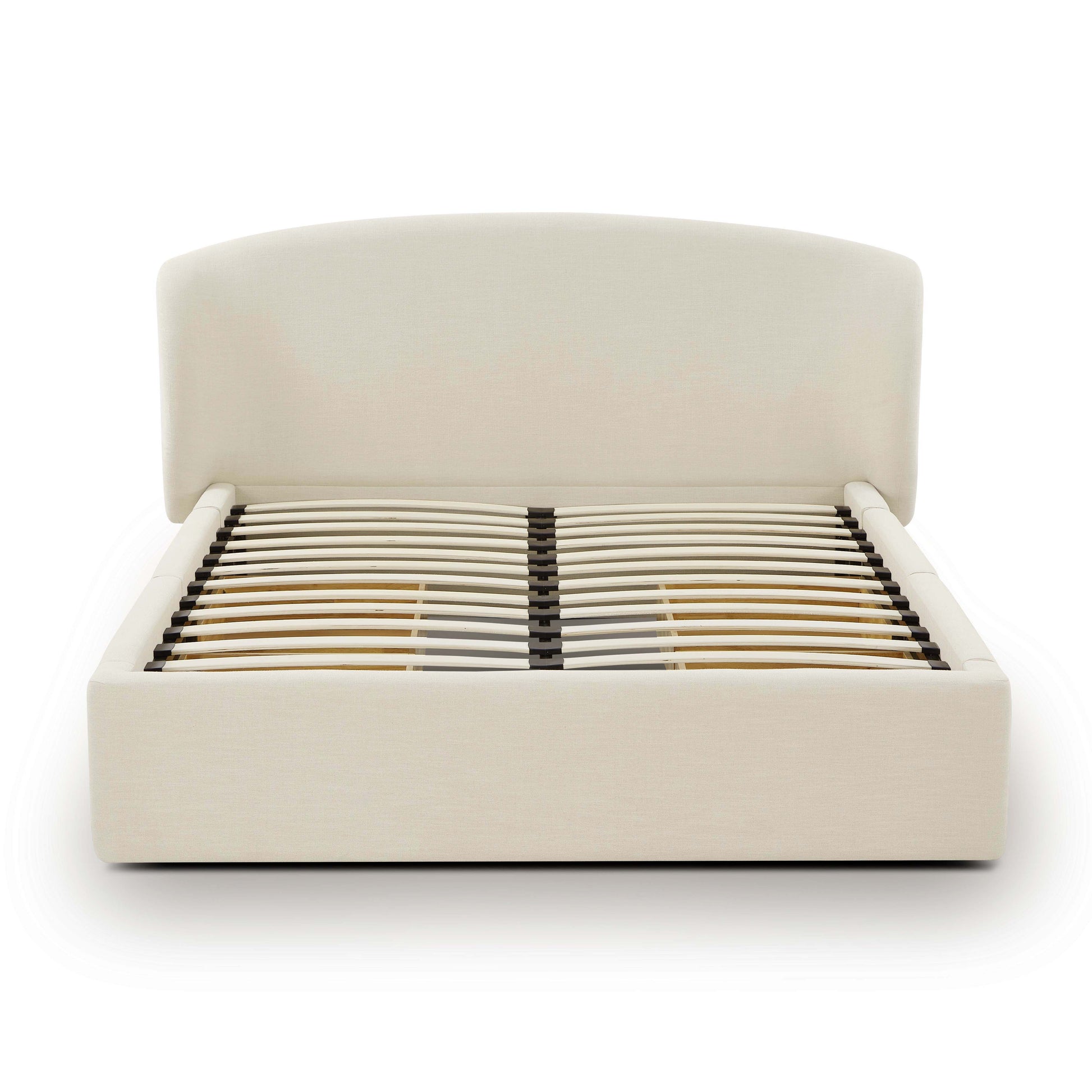 Corey Upcycled Performance Linen Storage Bed - Cream / Queen - Image 7