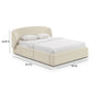 Corey Upcycled Performance Linen Storage Bed - Cream / Queen - Image 12