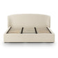 Corey Upcycled Performance Linen Storage Bed - Cream / King - Image 7
