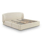 Corey Upcycled Performance Linen Storage Bed - Cream / King - Image 8